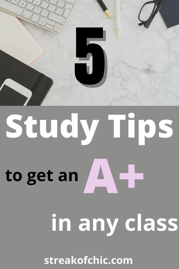 Ace Any Class with These 5 Study Hacks