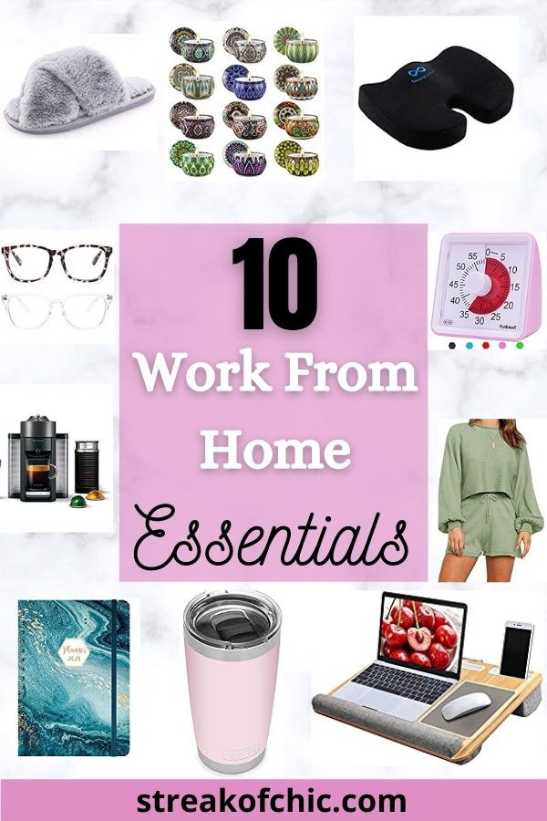 Discover 10 amazon must-haves to work from home. From remote work technology gadgets all the way to remote work lifestyle products, these amazon must-haves will make working from home so much easier! 