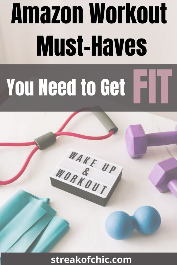 Are you trying to find ways to get fit this new year? Here are 10 amazon workout essentials you absolutely need to start your fitness journey. From exercise bands all the way to gym clothes, these amazon gym must-haves will change your workout life! 