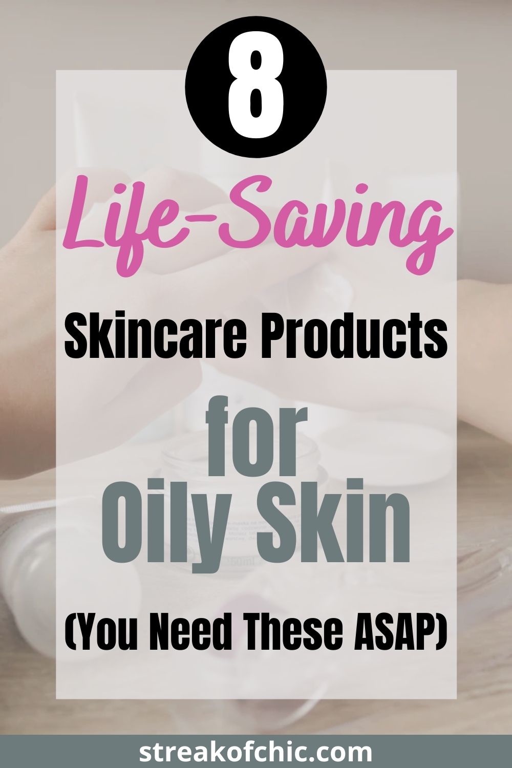 products for oily skin