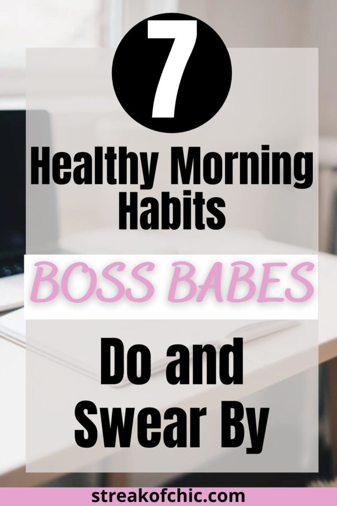 healthy morning habits 
