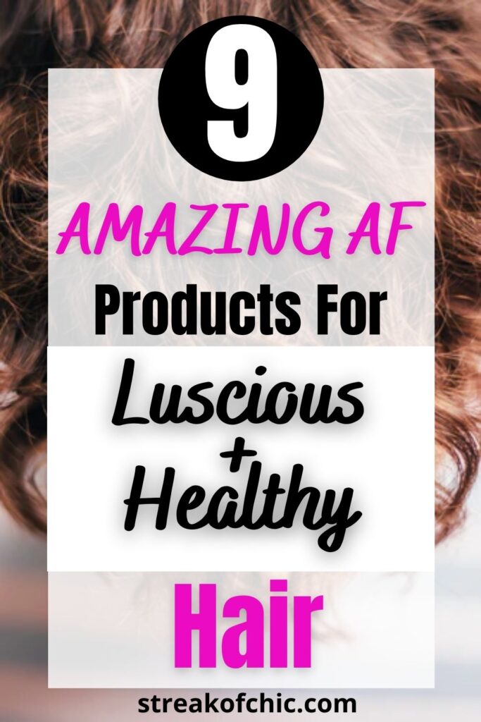 products for healthy hair