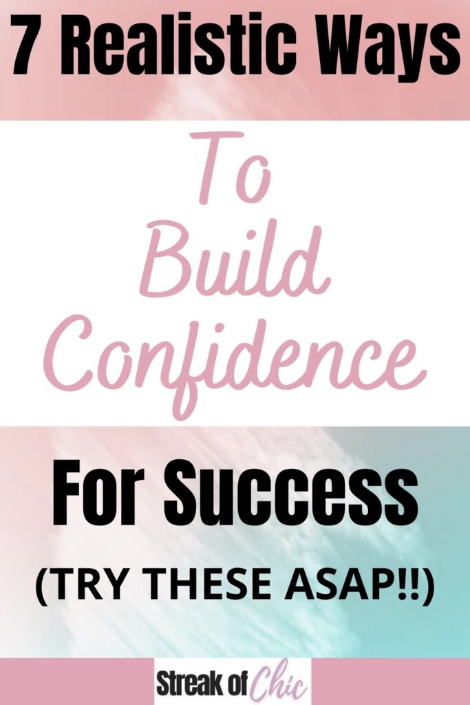 build confidence 